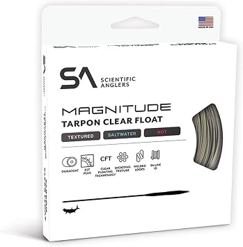 Scientific Anglers Magnitude Textured Tarpon Clear Float Tip Saltwater Fly Line