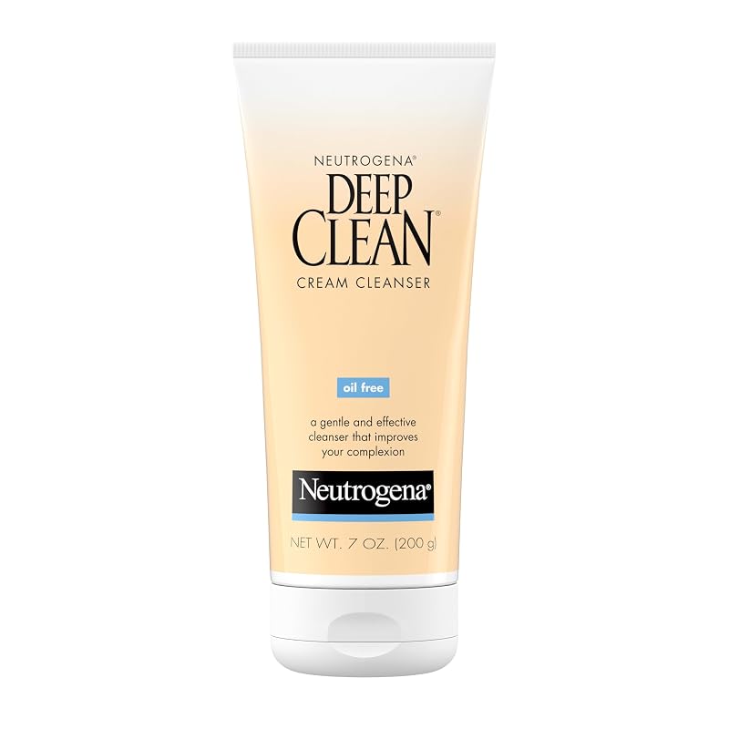 Limpador facial em creme Neutrogena Deep Clean, 207 mL
