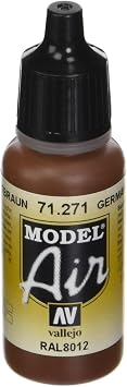 Vallejo German Red Brown 17ml Paint