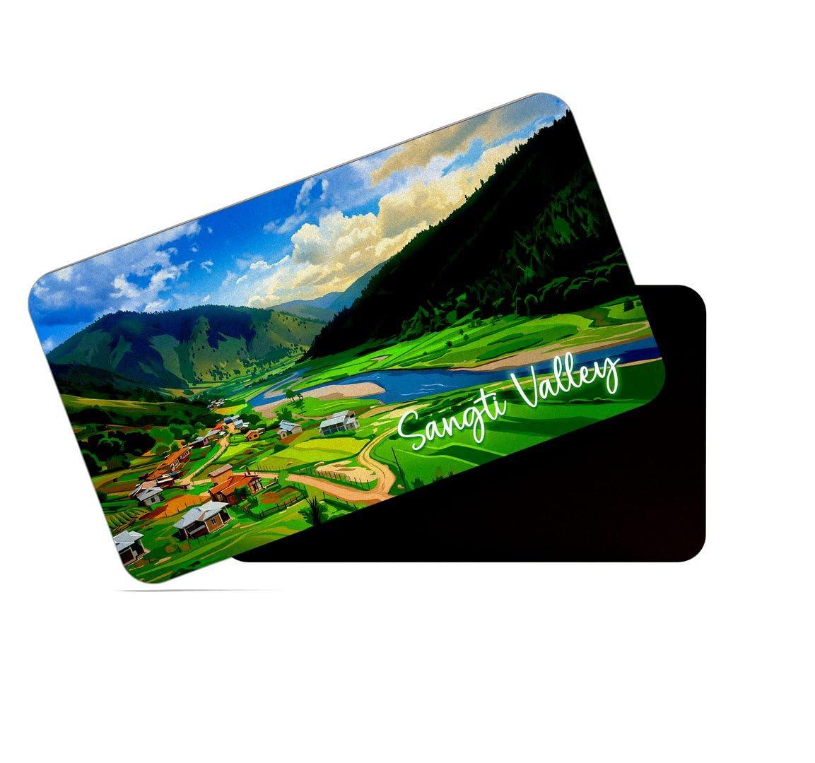 dhcrafts Rectangular Rubber Fridge Magnet/Magnetic Card Mult -5