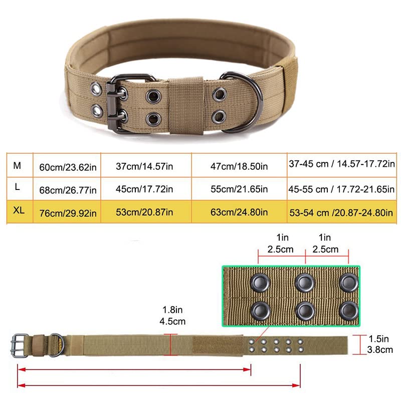 Outdoor Carrying Pet Hunting Tactical Camouflage Dog Collar