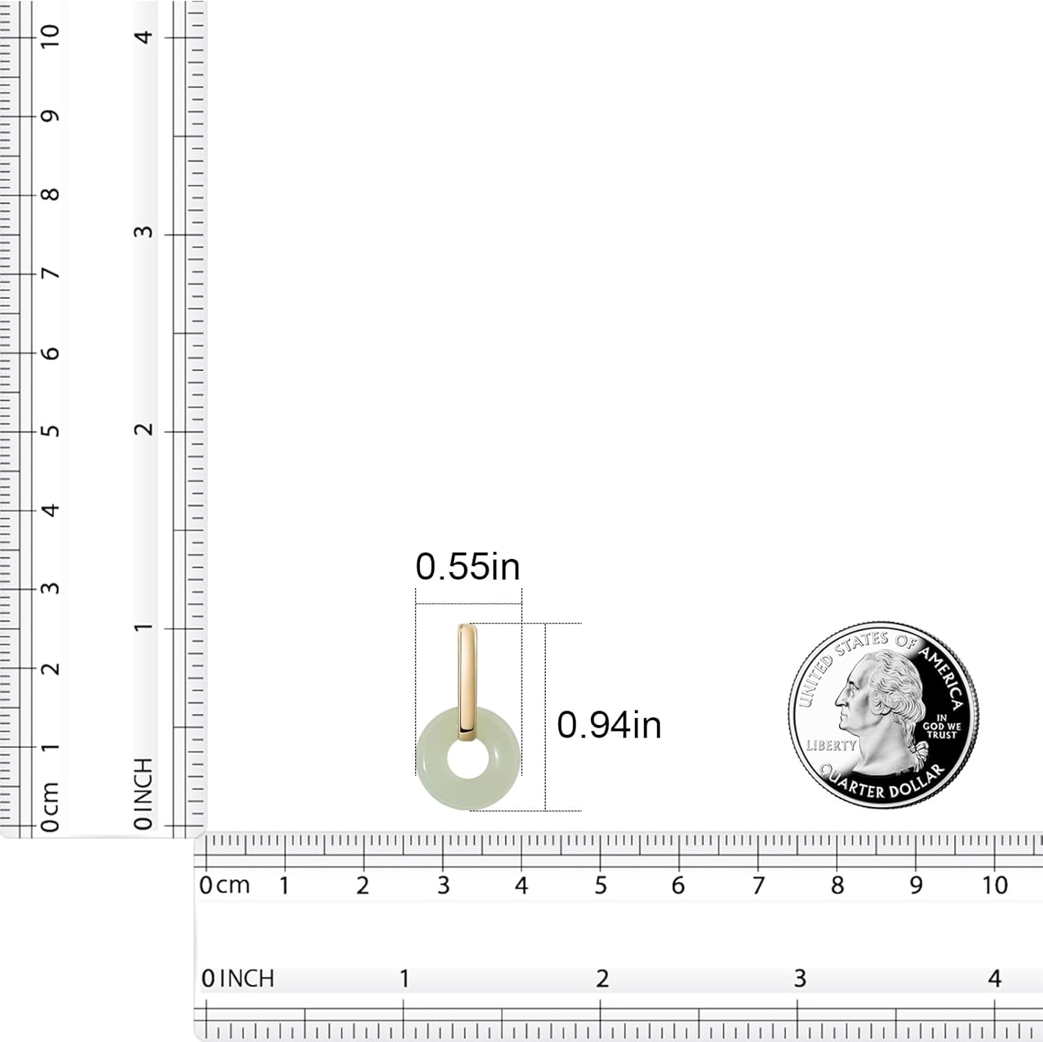 Jade Earrings Gold Square Hoop Earrings for Women Trendy Hypoallergenic Earrings Cute Jade Jewelry Green Earrings for Women Birthday Gifts - Image 6