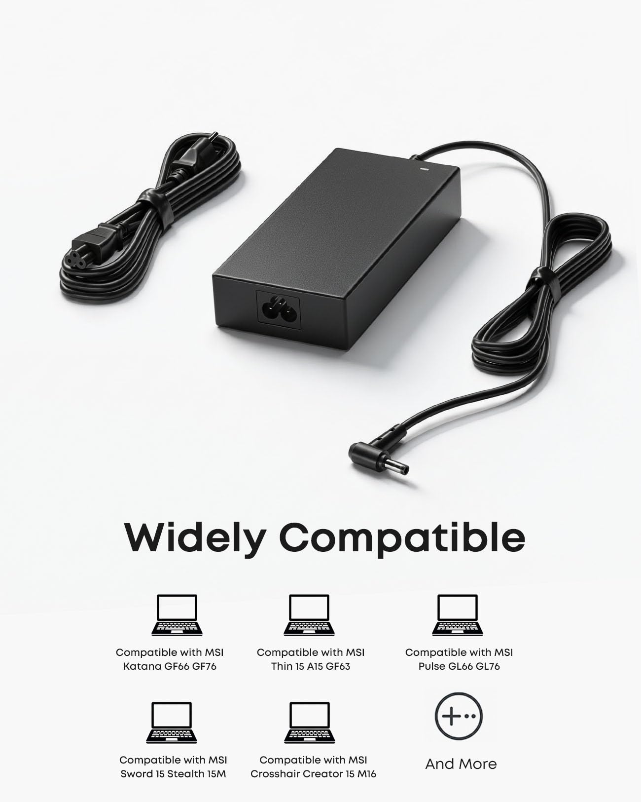 Amazon.com: Dongerdi 180W Charger Fit for MSI Katana GF66 GF76