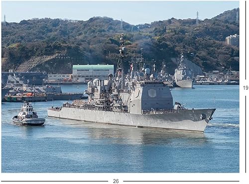 Miniatura 3 de Puzzle Rabbit - Rompecabezas multicolor de 1000 piezas - crucero de misiles guiados USS Antietam (CG 54) sale de Yokosuka, Japón por última vez