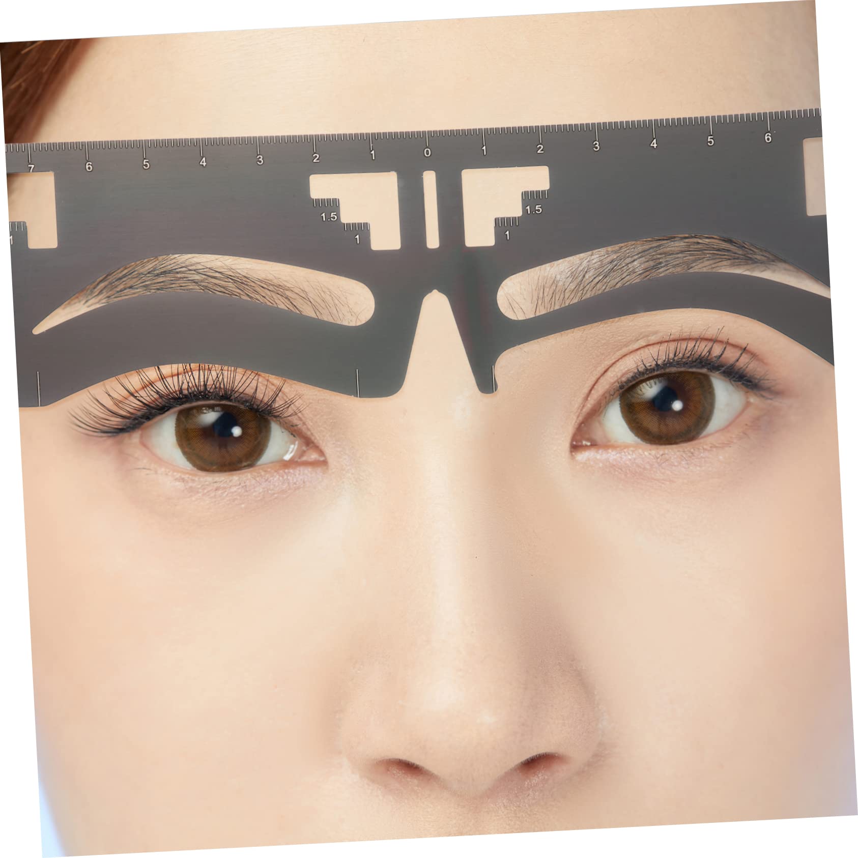 Beavorty 4 Set Di Forniture Per Il Trucco Delle Sopracciglia Di Modellazione Delle Sopracciglia Set Di Righelli Sopracciglia Simmetriche Facili Da Usare Per Donne E Ragazze 2 Pezzi*4
