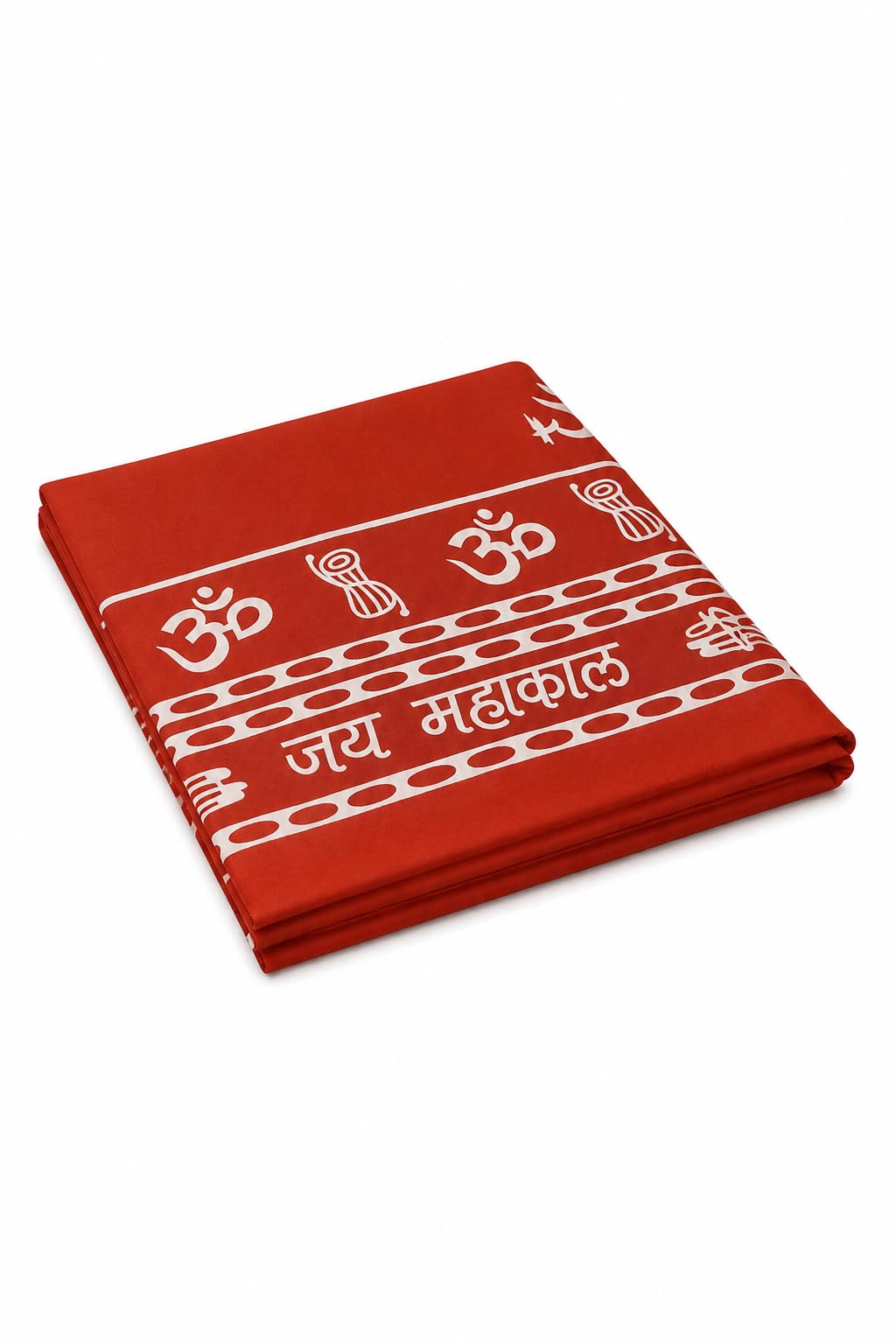 AA FABRICO Mahakal Printed Cotton Gamcha | Soft, Absorbent & Quick Dry Traditional Towel | Multipurpose Head, Face & Body Use|80Grams|150x75cm|Pack of 1-image-47