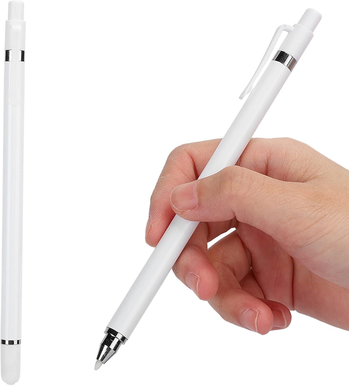 Zopsc Stylus Pens for Touch Screens, High Sensitivity High Precision Universal Stylus Pen, Lightweight NonRechargeable Stylus for Tablet Smartphone (White), Zopscwf8mn3ves5-12