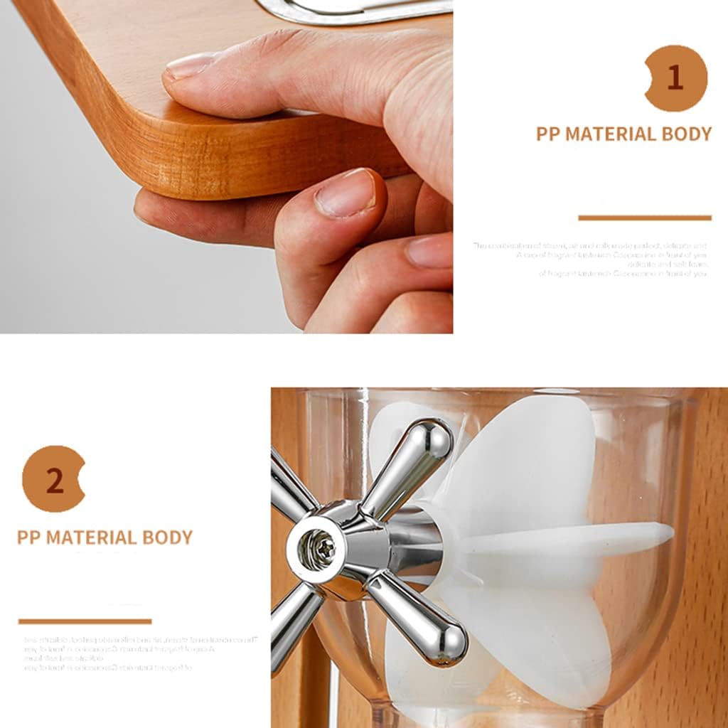 Stainless Steel Oatmeal Dispenser is Suitable for Storing Grain-Free Cereals (Size: 642025/643422/644822 cm) (C)