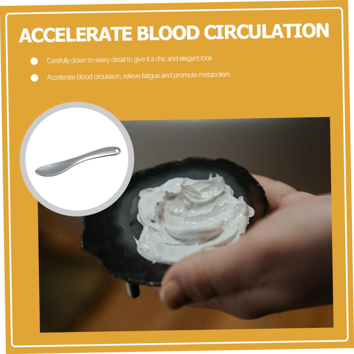 SOESFOUFU Skincare Scoop Set 5pcs Makeup Eye Cream Spatulas Face Sheet Masks Tools Cosmetic Scoop Ergonomic Design