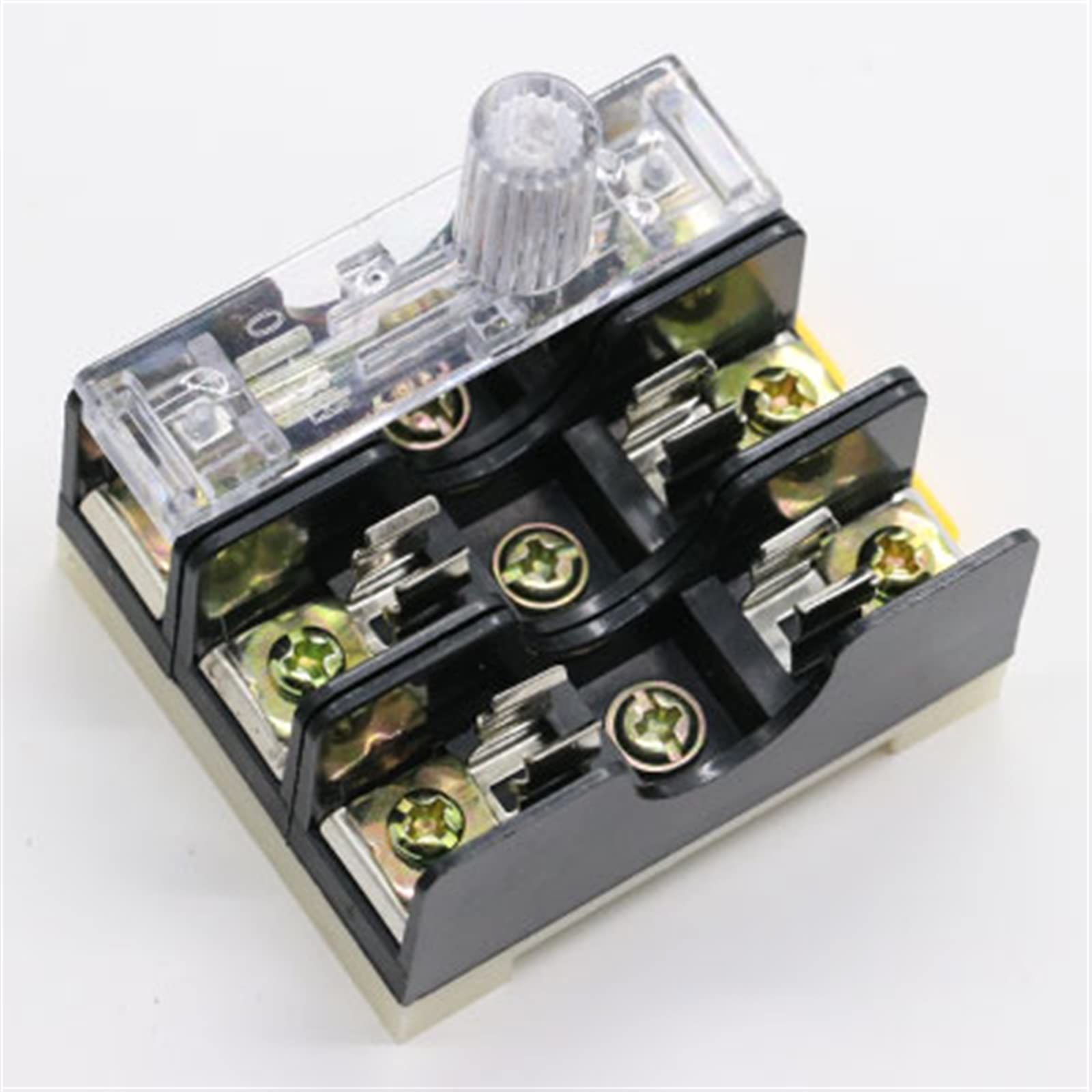 1 Uds 6X30mm portafusibles de Vidrio FS-101 FS-102 FS-103 Montaje en Carril DIN un Solo Polo 6 * 30 Carcasa de Fusible 220V(Color:Fs-103)