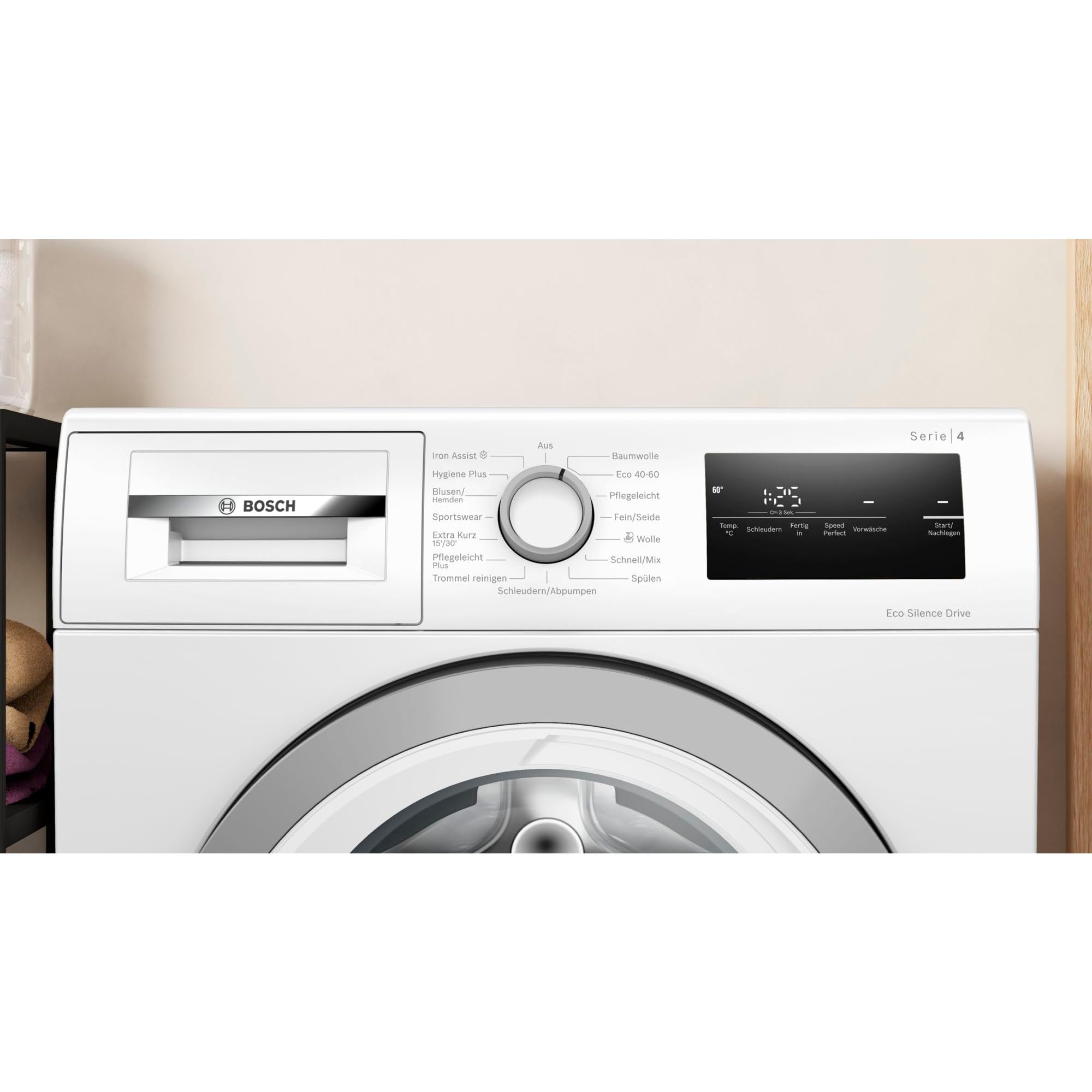 Bosch Serie 4 WAN28127 lavatrice Caricamento frontale 8 kg 1400 Giri/min Bianco (Bosch WAN28127 vaskemaskine)