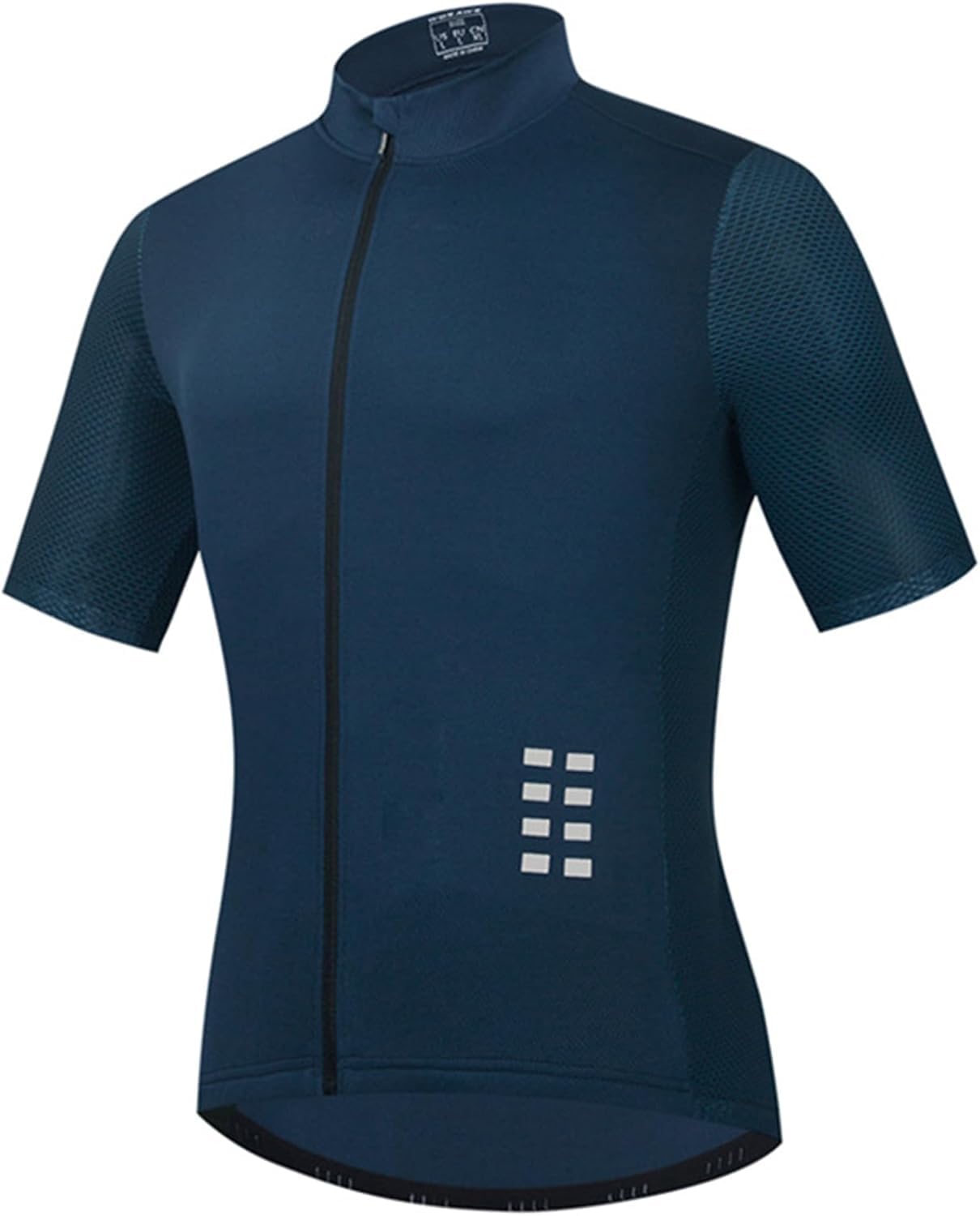 Maillot de cyclisme respirant et réfléchissant pour vélo route et VTT