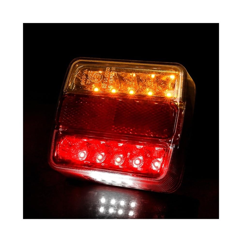 Indicatori Direzione Luci Posteriori Rimorchio A LED Da 2 Pezzi Indicatore Direzione Freno Camion Indicatore Direzione Posteriore Per Camion, Roulotte, Furgone, Barca 12V