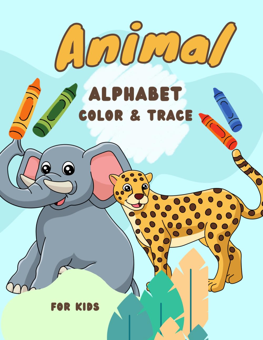 Animal Alphabet Color & Trace