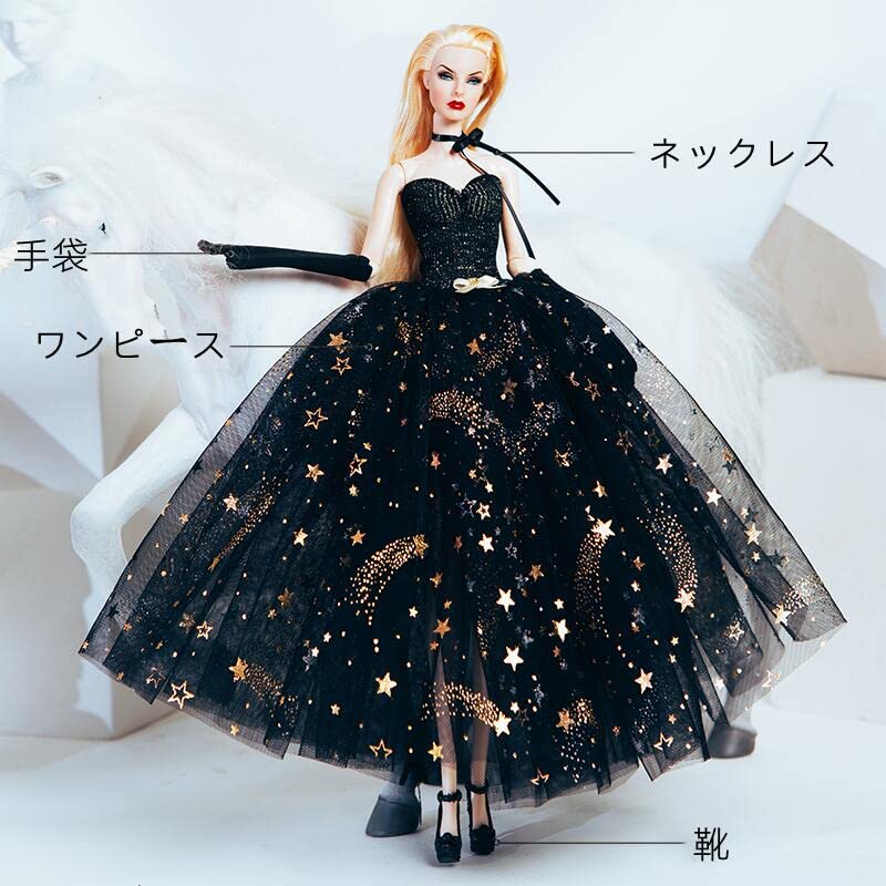 Amazon.co.jp: XIAOM バービー(Barbie) 人形服 ワンピース