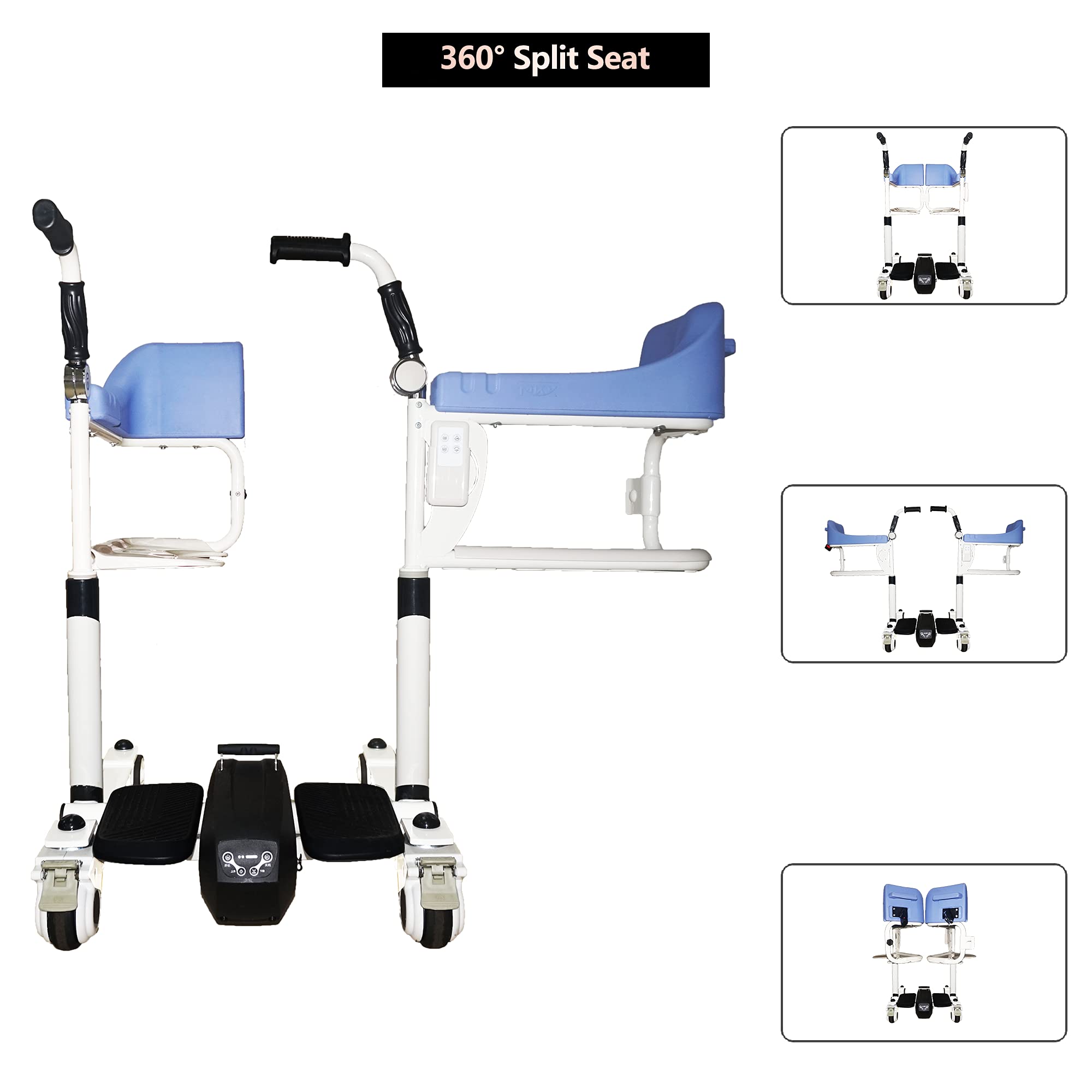 Mai Kangxin Patient Lift for Home, Electric Lift Shower Chair with