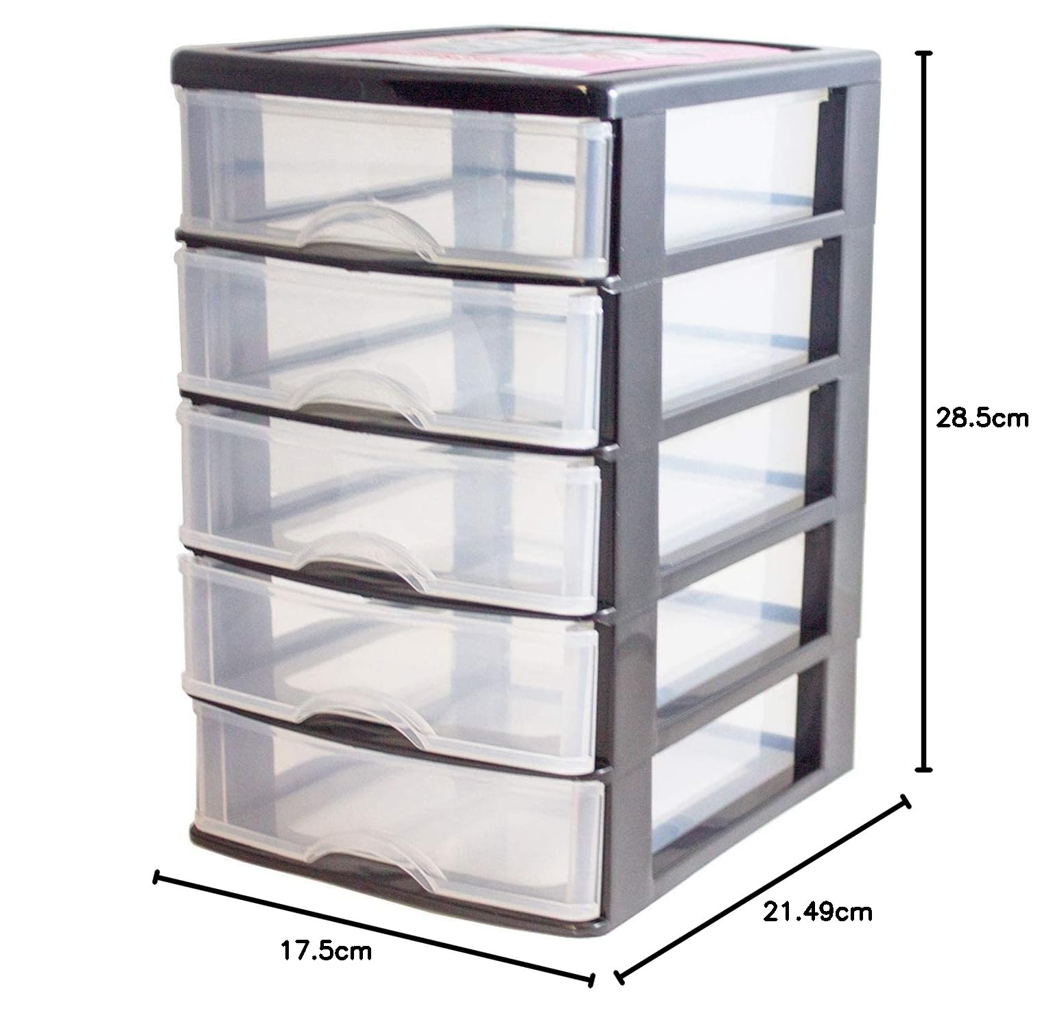 Cajas De Plastico Grandes Medidas Cajonera De Plástico Con