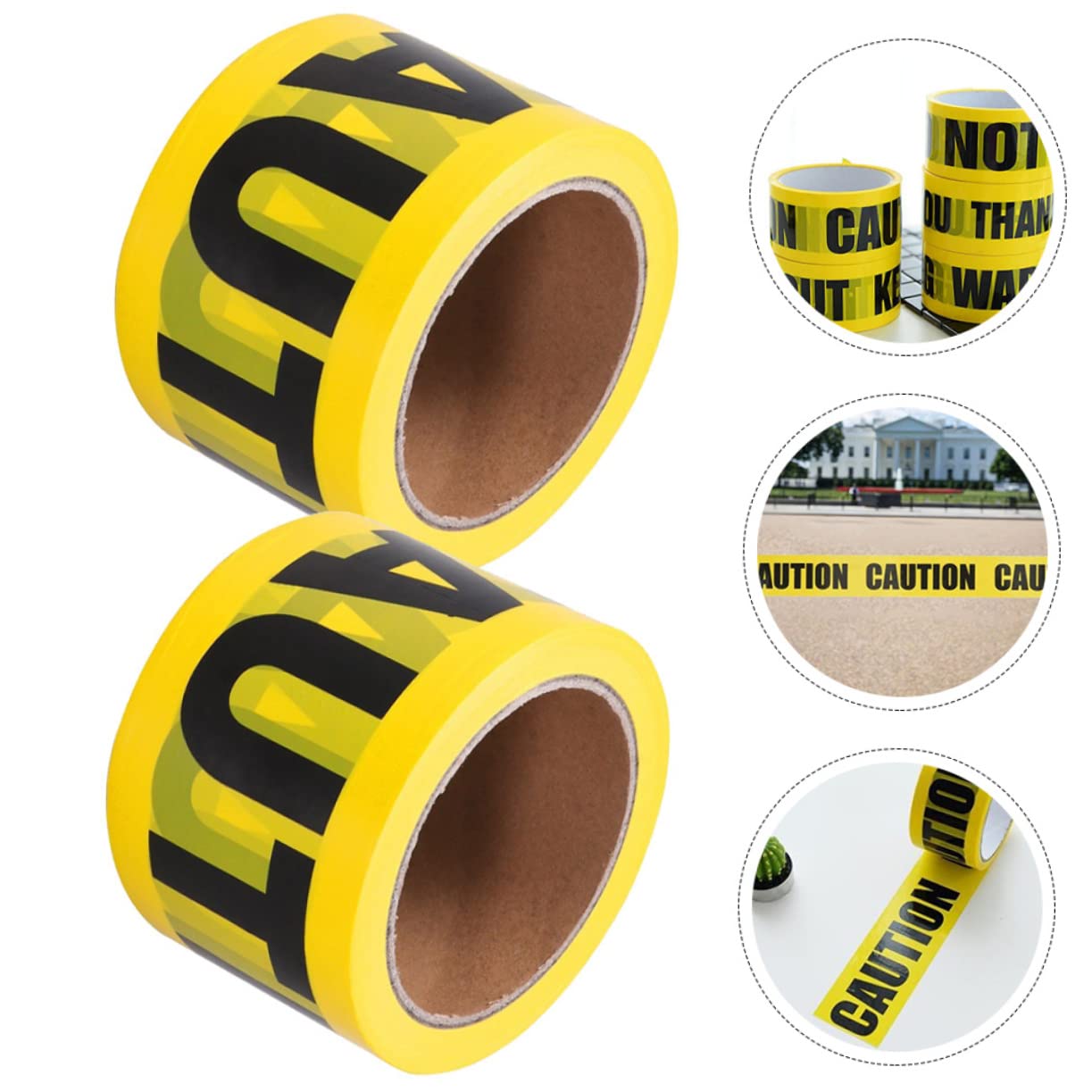 iplusmile 8rollos Cinta De Precaución Halloween Decoración De Caution Para Señalizar Peligros y