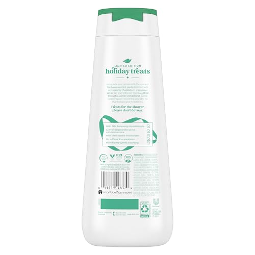 Dove Limited Edition Holiday Treats Body Wash Peppermint Bark for Deep Nourishment 20 oz - image 2