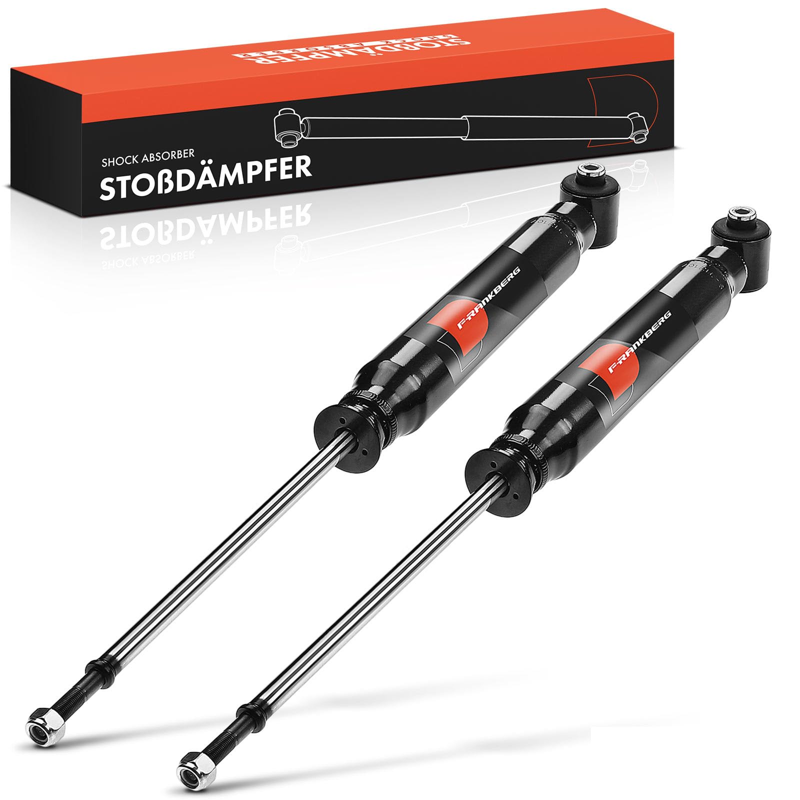 Frankberg 2 amortiguadores traseros 625 mm presión de gas 4B0513031J | Compatible con: P.a.s.s.a.t Variante 3B5, A6 4B2 4B4, P.a.s.s.a.t Variante 3B6, Excelente I 3U4, P.a.s.s.a.t 3B2