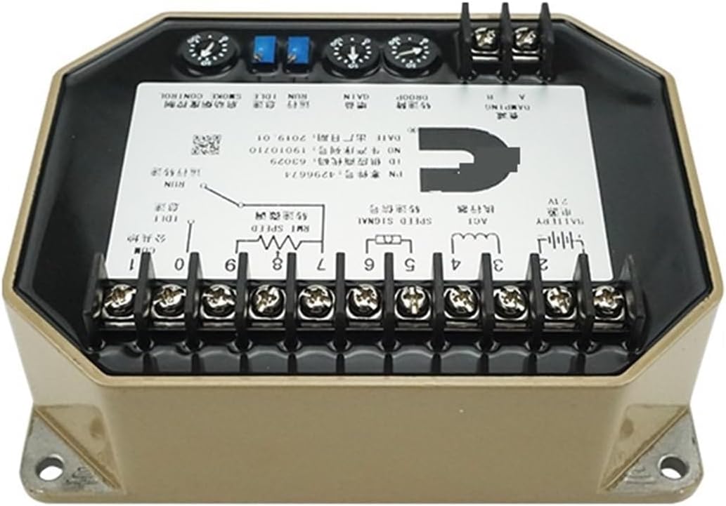 Generator Speed Control Board 4296674 Slow Start Speed Regulator Electronic Speed Control Module