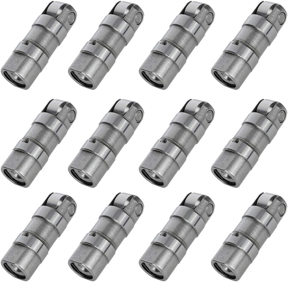 12Pcs Hydraulic Roller Lifters For Ford For E-150 4.2L 2003,For Ford For F-150 4.2L 1997-2003 2005-2008,JB-2205,LF500,JH1803,HT-2205,F2SZ6500A,LIF4120,JB-2205,ZZM112431,HT-2205,A-EL810