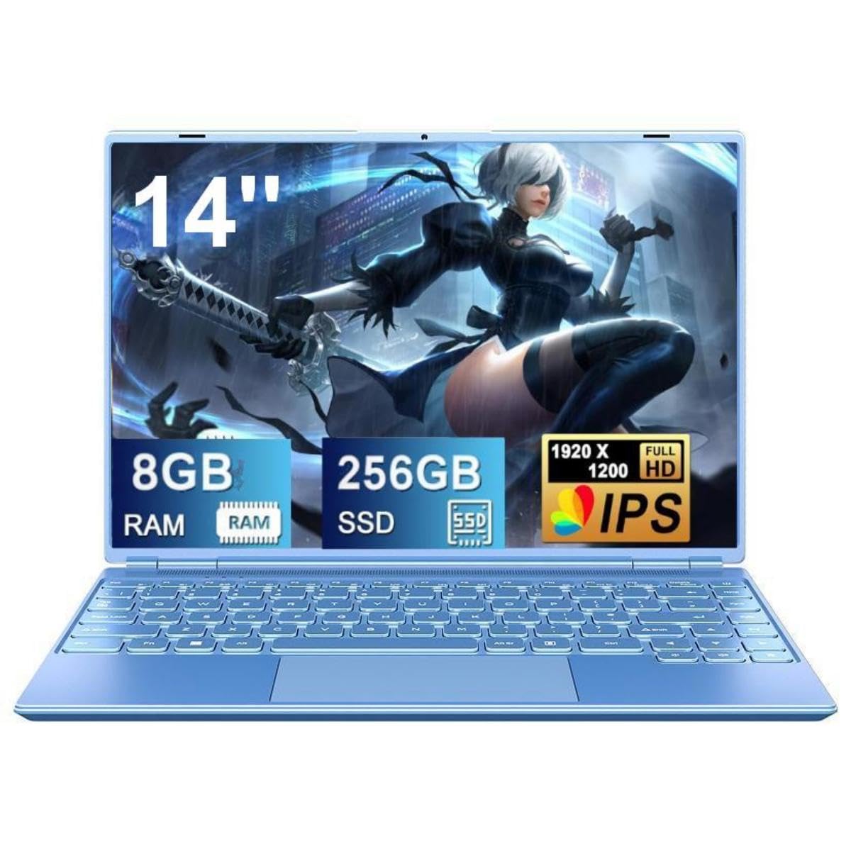 Amazon.com: Laptop Computer 14'' Up to 2.9Ghz, Win11 Gaming Laptop