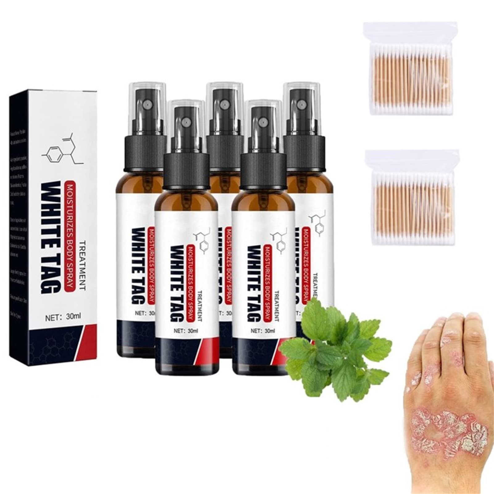 Kolmax Psoriasis Relief Spray, Kolmax Spray, Dermax Psoriasis Treatment Spray, Soothing and Moisturizing Coal Tar Psoriasis Cream, Helps to Soothe Skin, Gently Cleanses Skin (5Pcs)