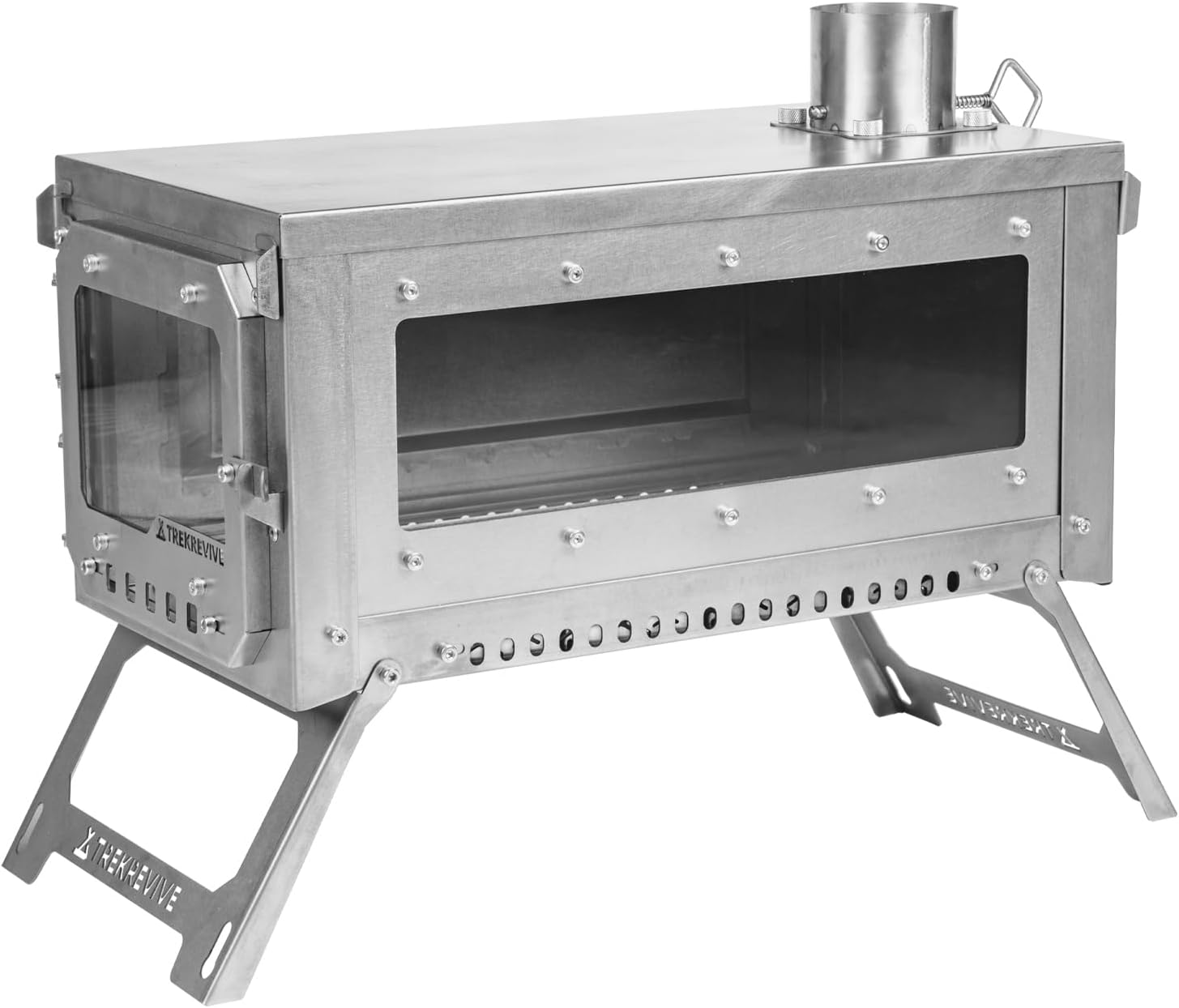 TrekRevive RIDGE 2 Titanium Tent Stove, Secondary