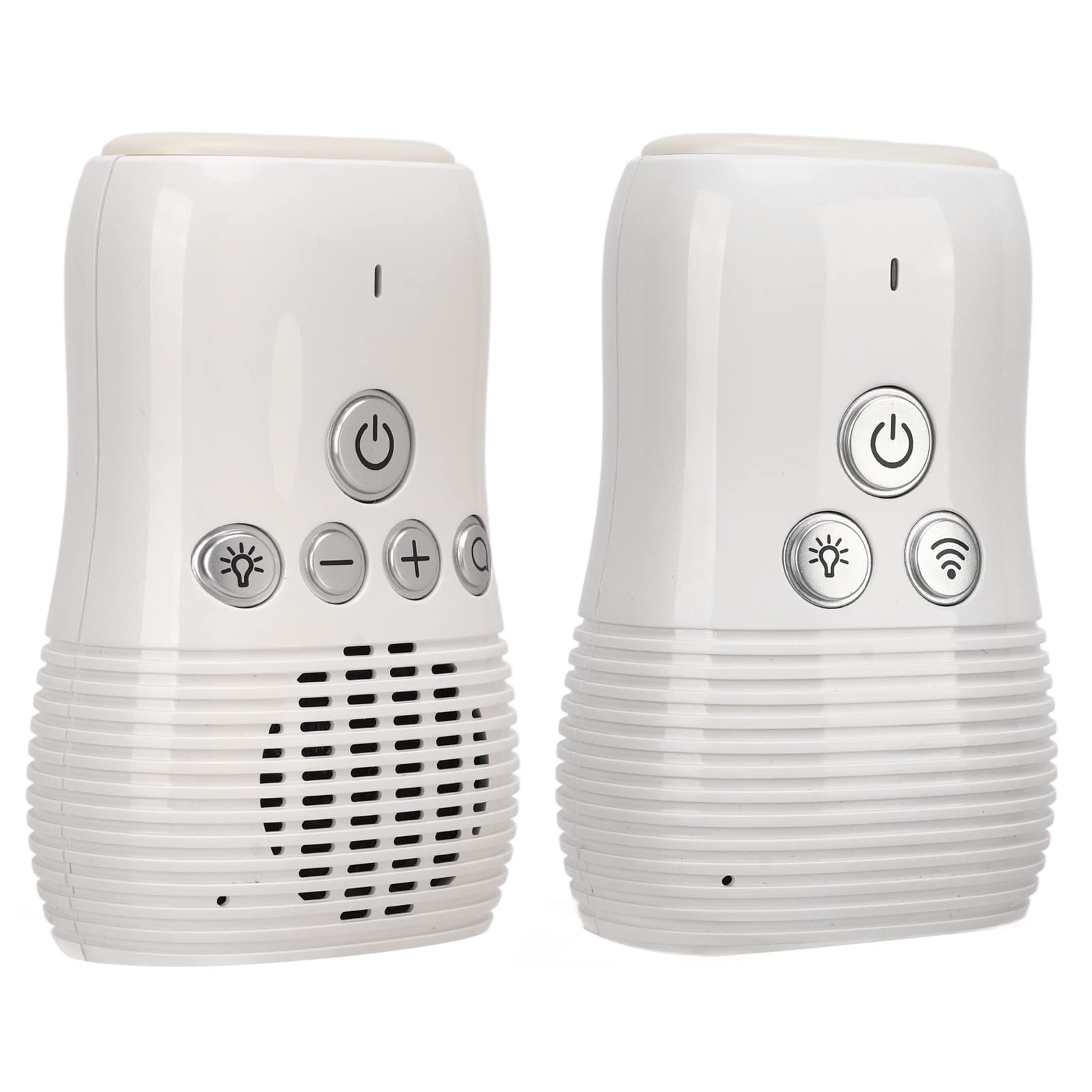 Moniteur Audio sans Fil pour bébé, Bidirectionnel avec Veilleuse pour la Surveillance des Soins de bébé, Blanc, DBM 8 (Prise UE)