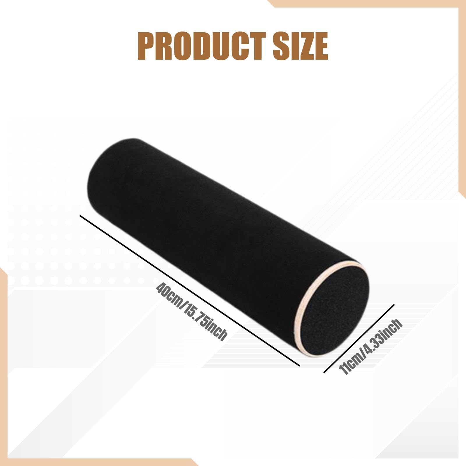 Balance Board Ausilio di Equilibrio in Legno con Rullo per Allenamento Stabilità Training Esercizio Equilibrio Portatile Adatto Sport