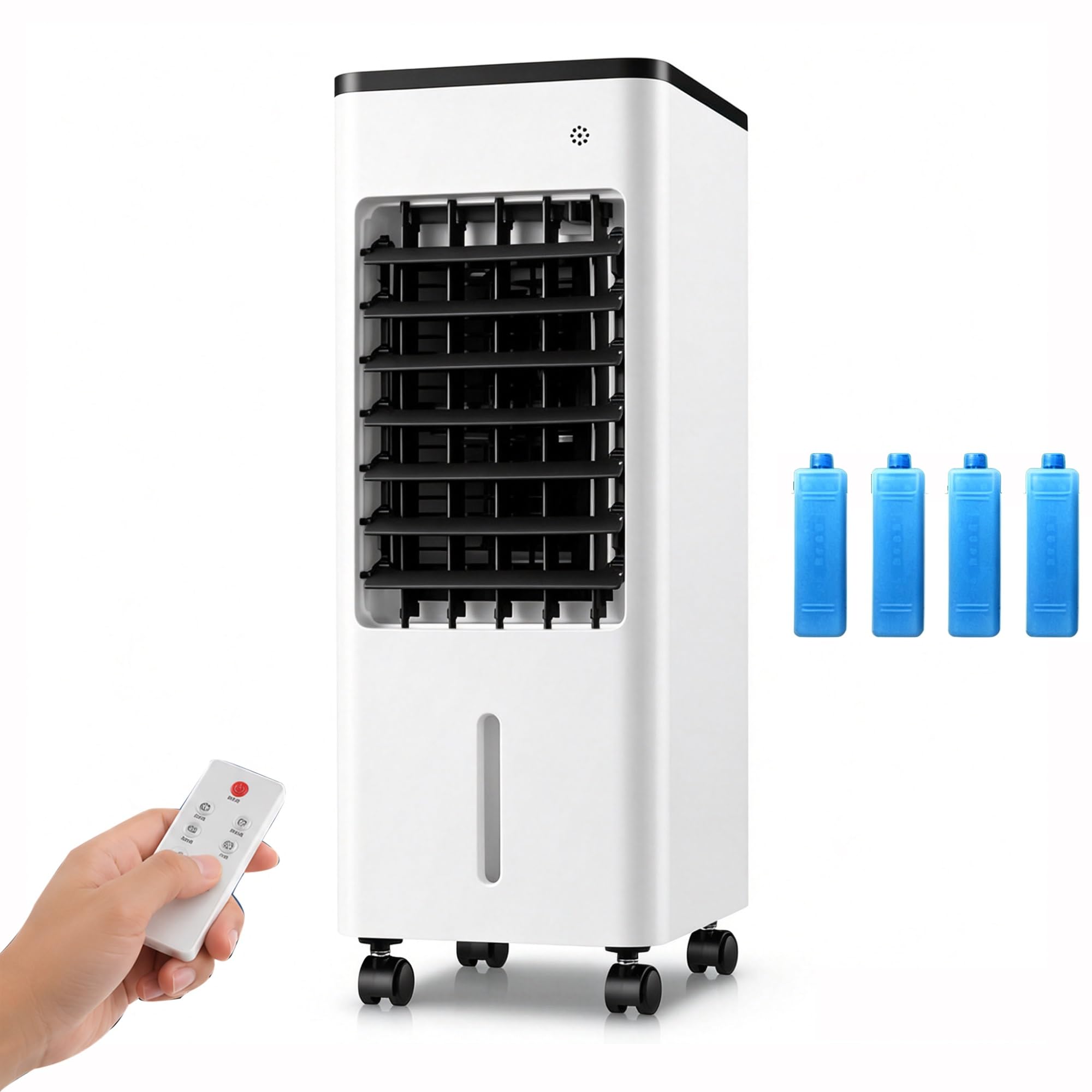 6L Swamp Cooler Remote Control, Portable Evaporative Air Cooler