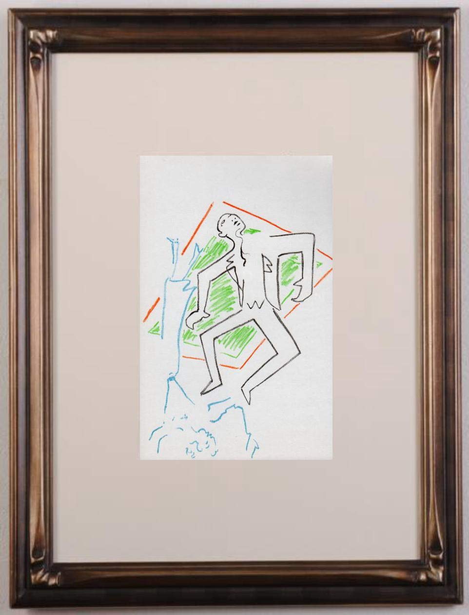 Amazon | ジャン・コクトー 絵画 オリジナルリトグラフ 版画 絵