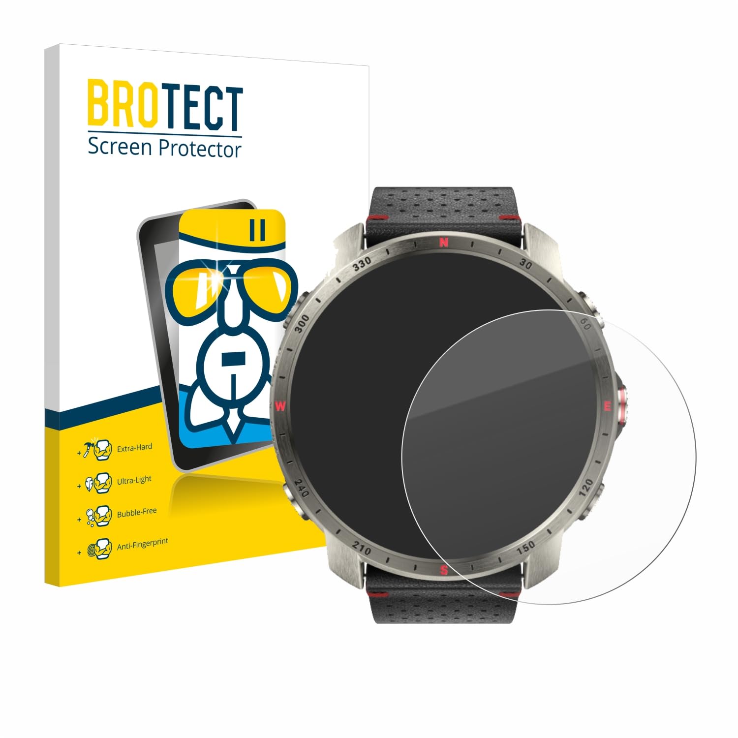 Brotect Protection Écran Verre Pour Polar Vantage M Film