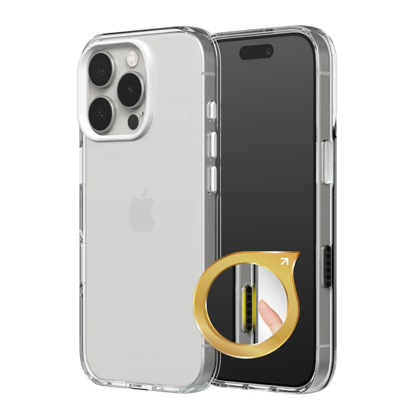 RHINOSHIELD Clear Phone Case for iPhone 16 Pro Max