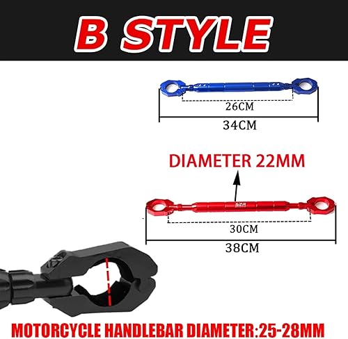 Miniatura 4 de GUODIBAIHUO Para Benelli TRK502 TRK502X TRK 502 X TRK 502X Accesorios de motocicleta Barra de equilibrio Manillar Palancas de barra transversal