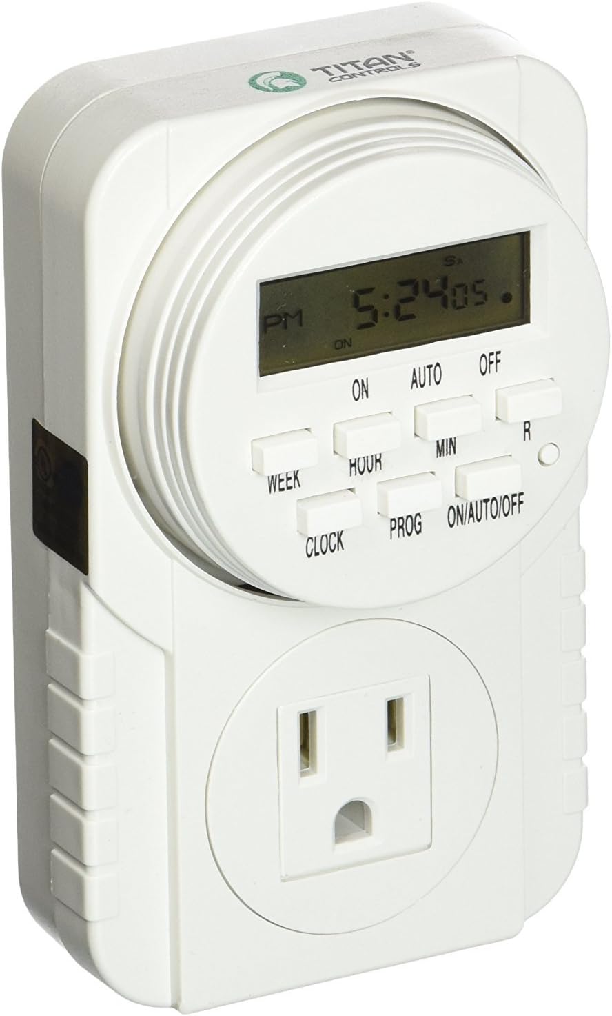 Titan Controls Digital Timer, Single Outlet, 120V - Apollo 7