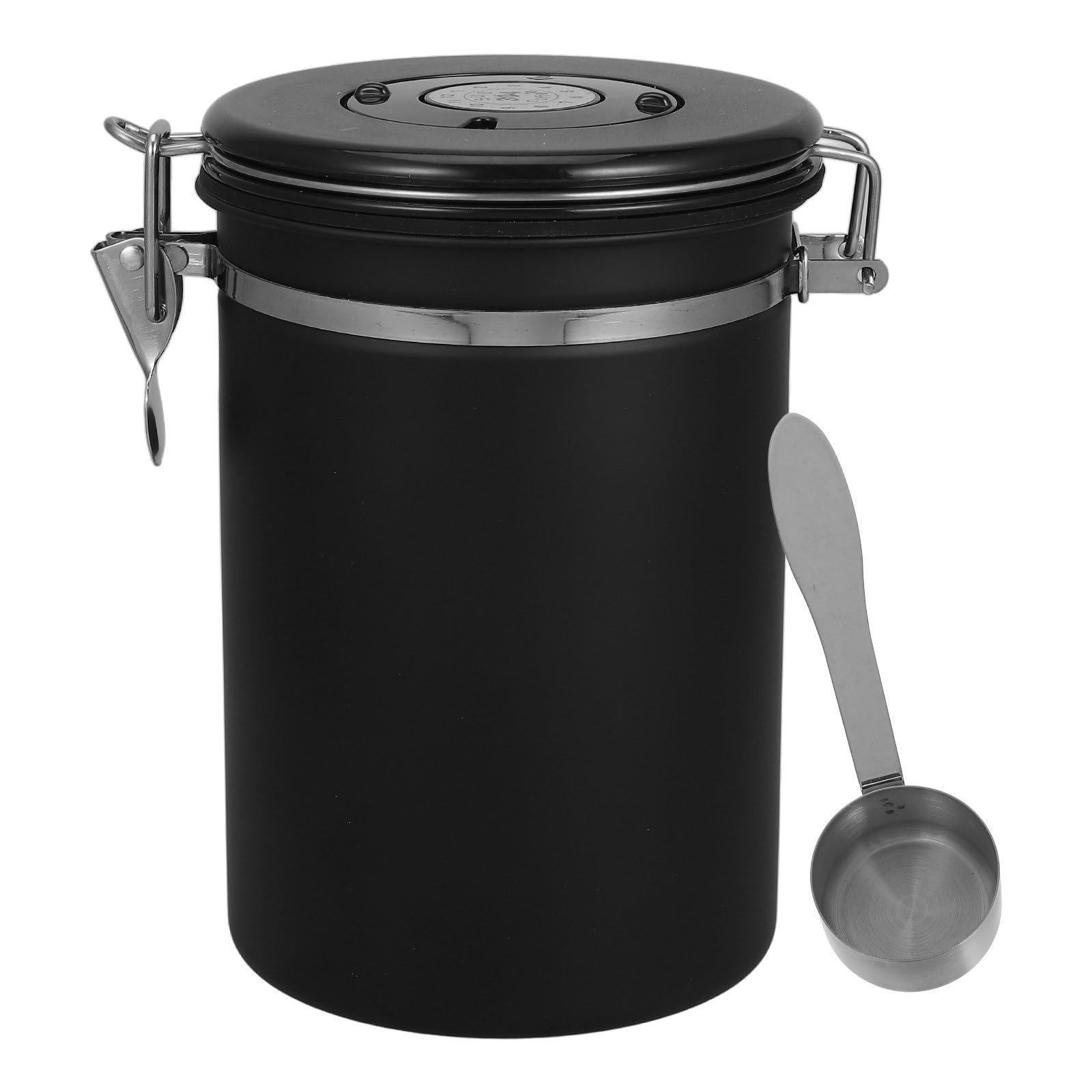 Contenedor de acero inoxidable minimalista de 1.8l con sellado de alta gama