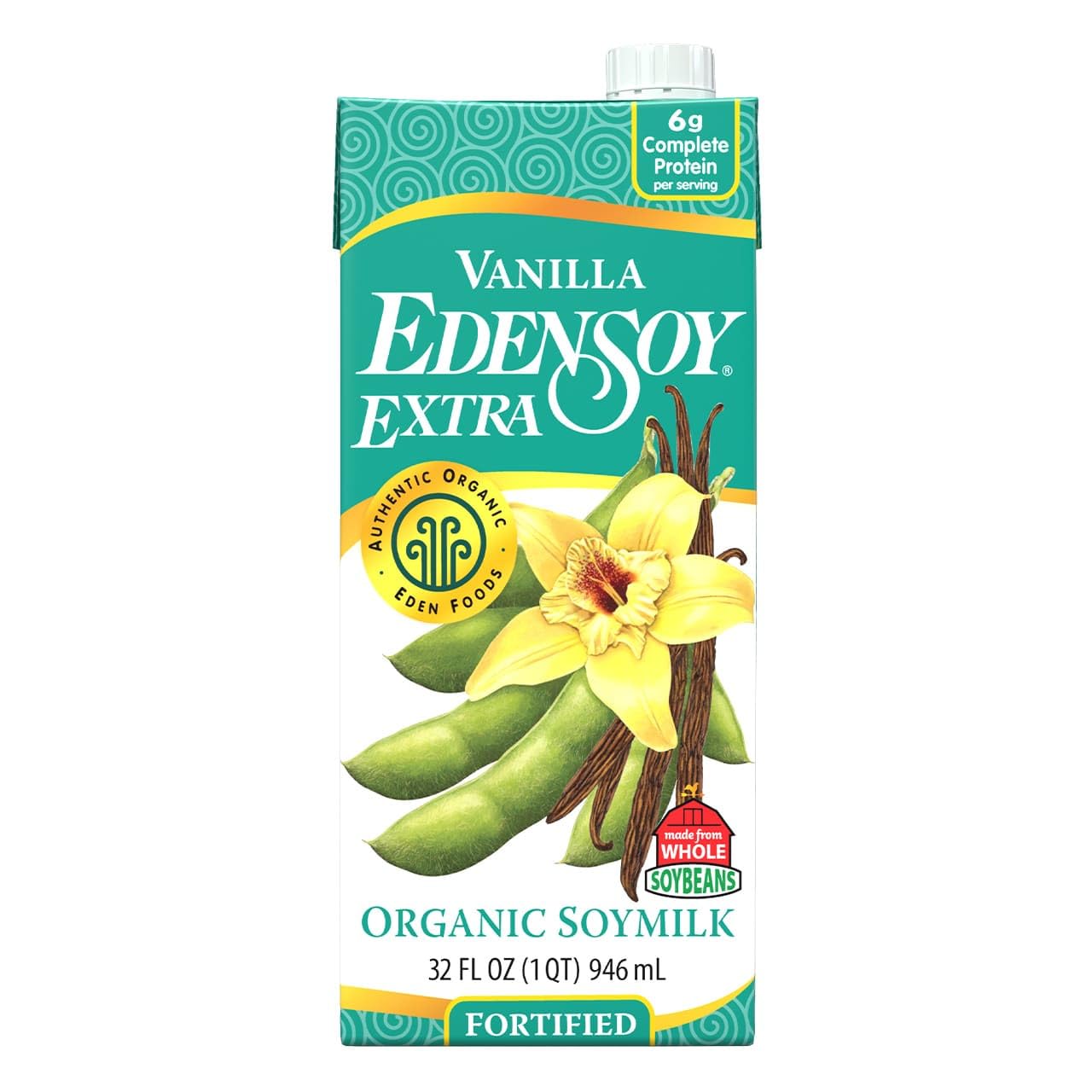 Eden Foods Organic Vanilla Edensoy Extra ( 32 Oz)