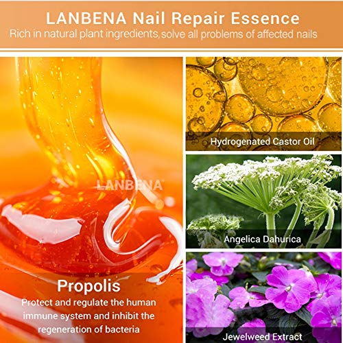 12Ml Nail Repair Essence, Nail Treatment Effective Repair Solution, Nail Repair For Damaged Nails Protect Nail From Damage Fingernail #TOP3