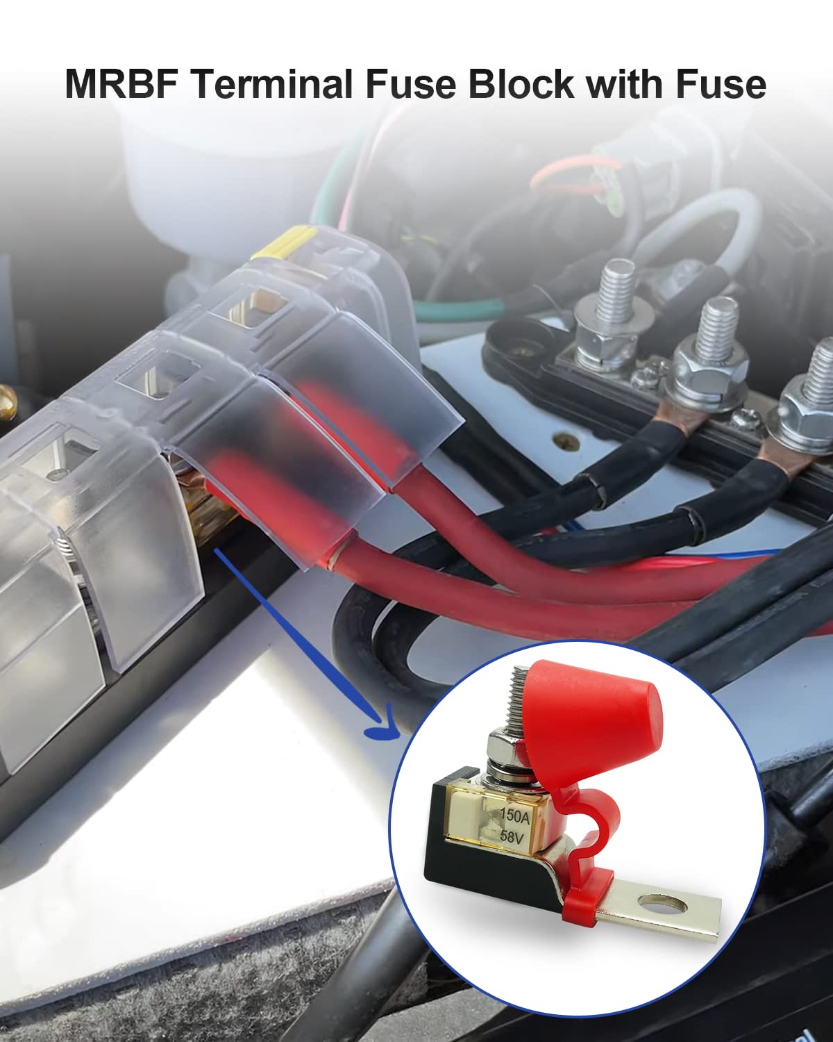 South Bend Components 300A Marine Rated Battery Fuse (MRBF - View #4