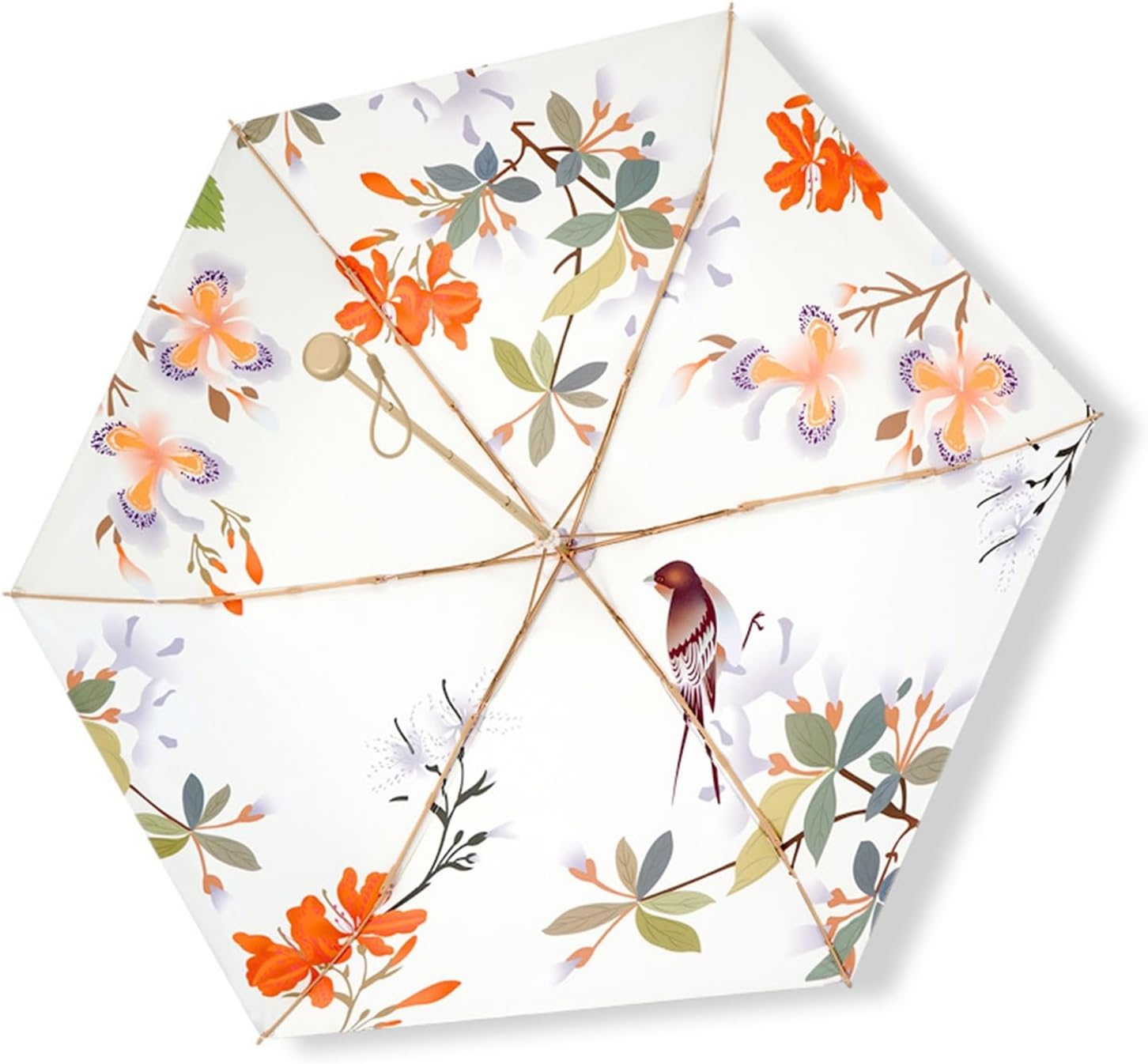 5/6(火) まで 未使用 小宮商店 和花 甲州織 雨晴兼用折畳傘 5/6