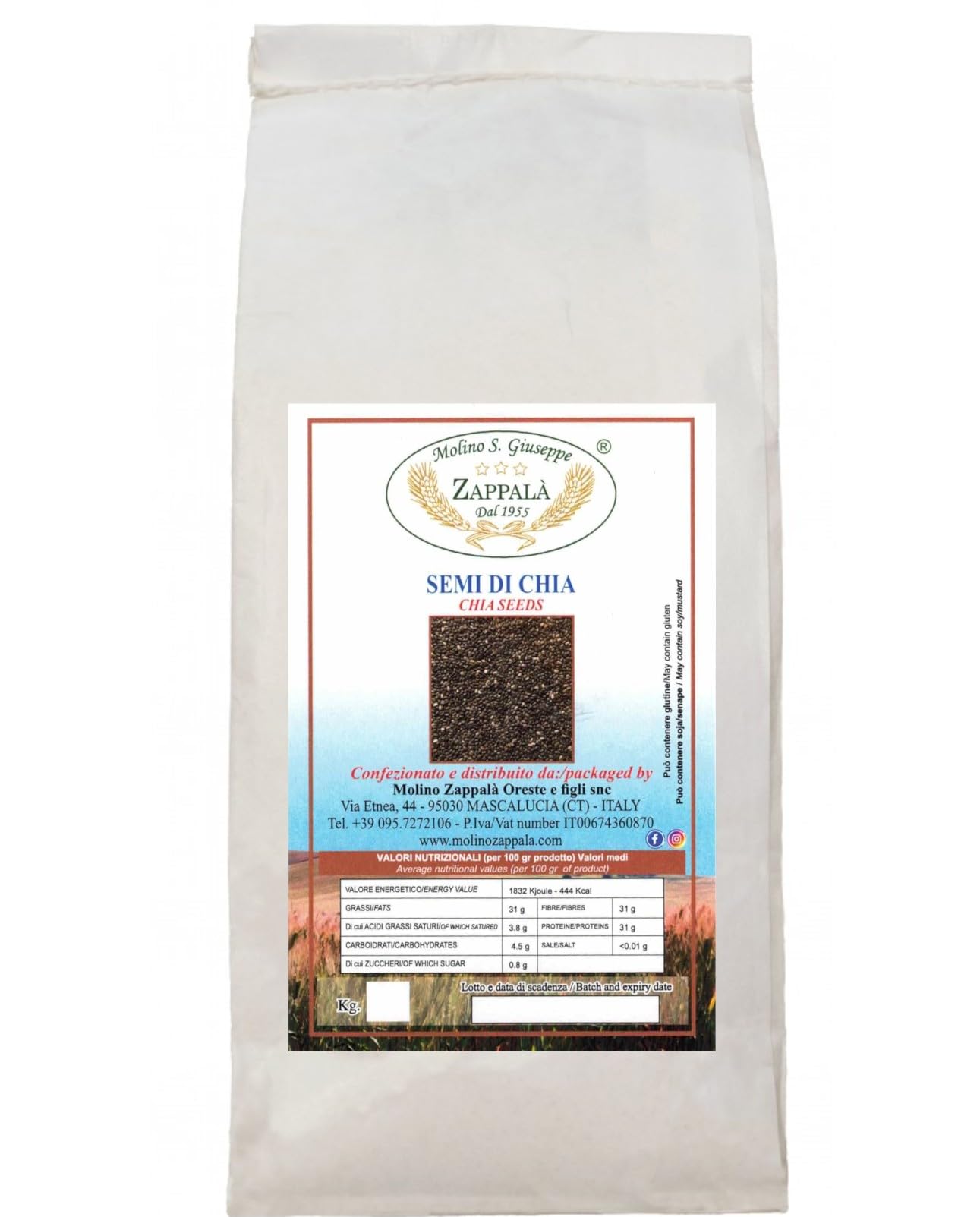 5kg Semi di Chia