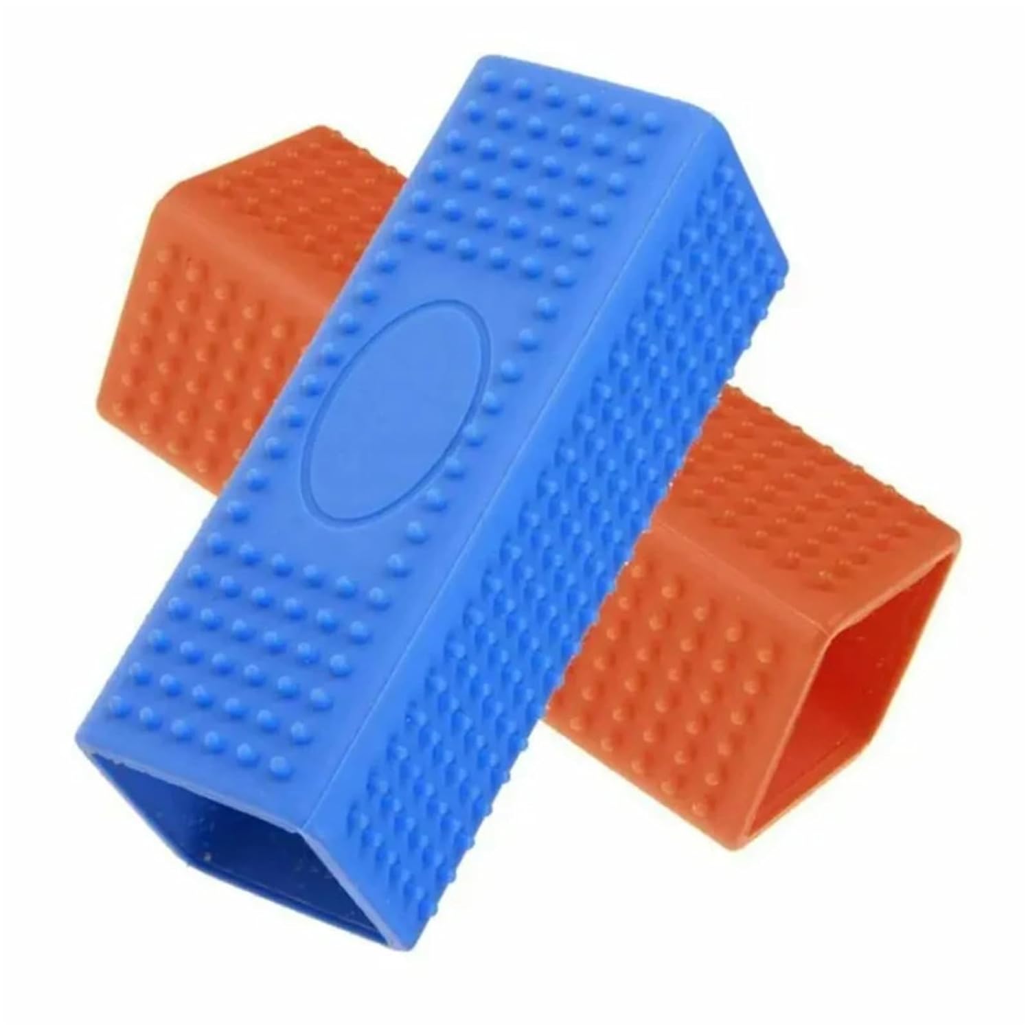 10 Pcs Pet Hair Brush With Silicone Hollow Rubber – Floating Hair Remover For Canines Felines, Multi-Use Cleaner For Furniture Carpet Clothes(Blue)