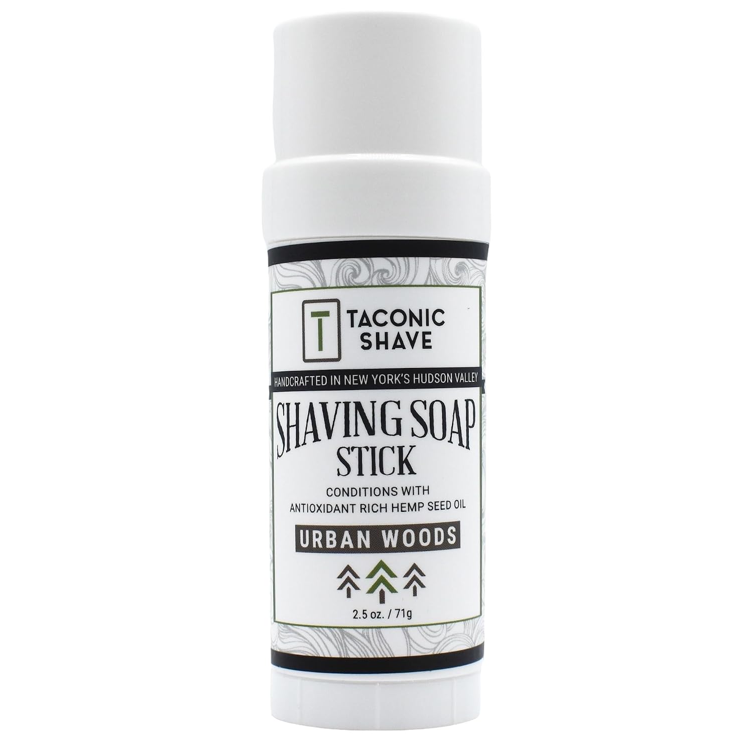 Taconic Shave Shaving Soap Stick with Antioxident Rich Seed Oils for a smooth shave (Eucalyptus Mint)