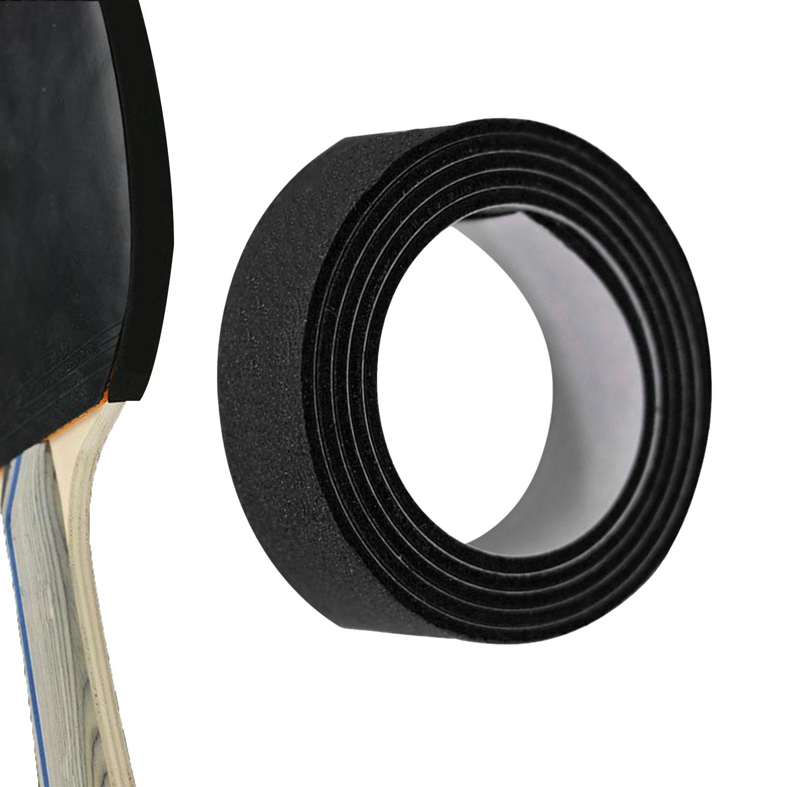 Cinta protectora de borde de remo de ping pong, cinta protectora lateral, protector de esponja anticolisión, cinta de borde de raqueta de tenis de mesa, protectores de seguridad para bordes de remo,