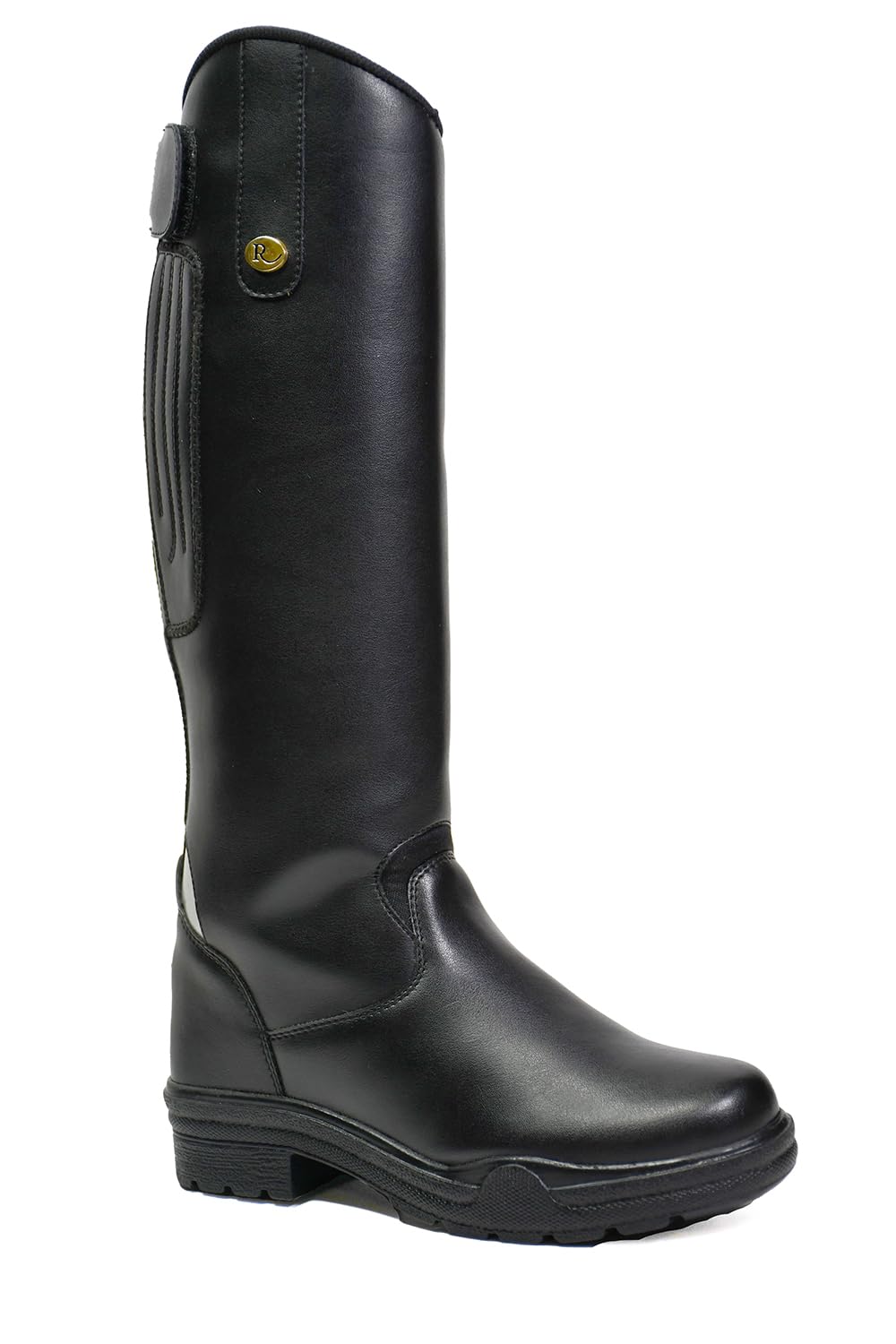 Rhinegold Equestrian Childrens Nebraska Synthetic Riding Boot-1(34)