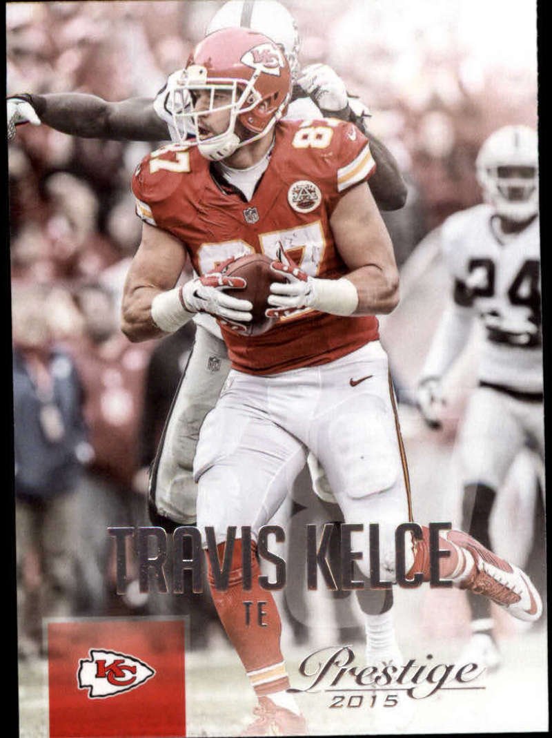 Amazon.com: 2015 Prestige NFL #168 Travis Kelce Kansas City Chiefs