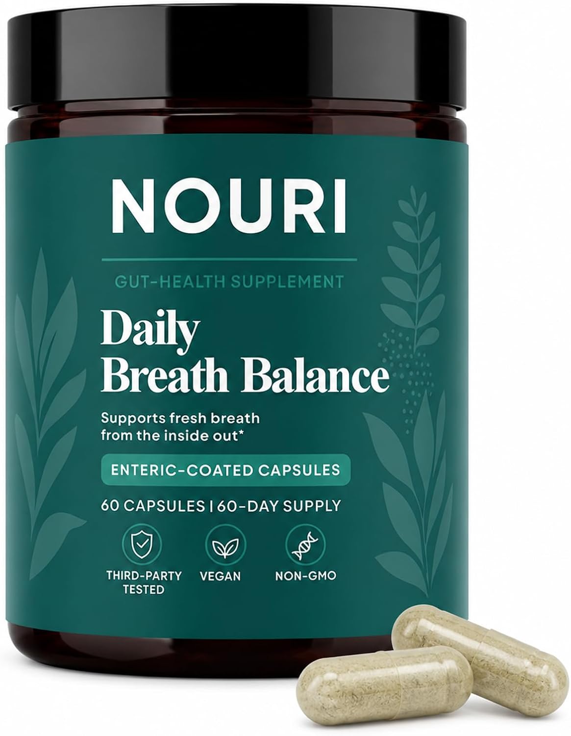Formula, Three Source Breath Formula, 60 Capsules, Fresh Breath, 60-Day Supply