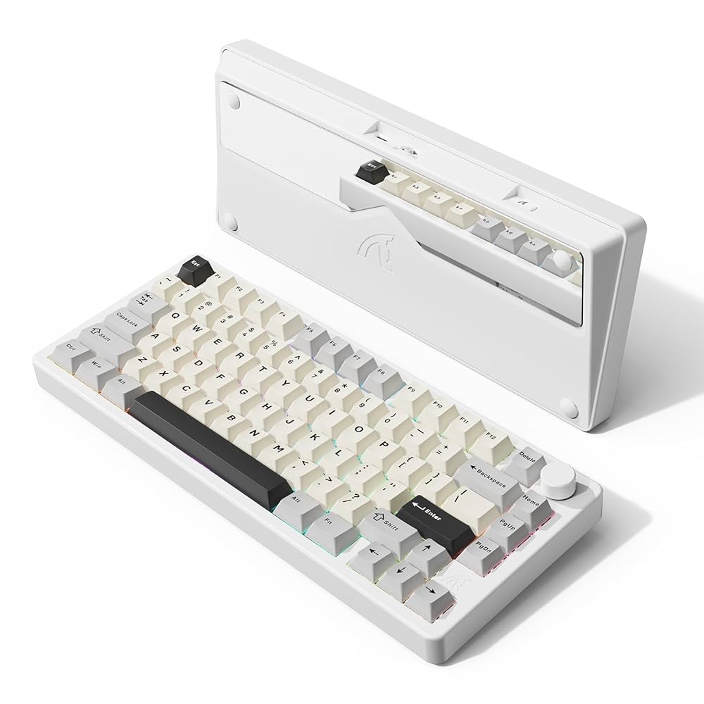 ATTACK SHARK X86 アルミ キーボード おまけ付 Amazon | ATTACK SHARK X86 ゲーミングキーボード ワイヤレス
